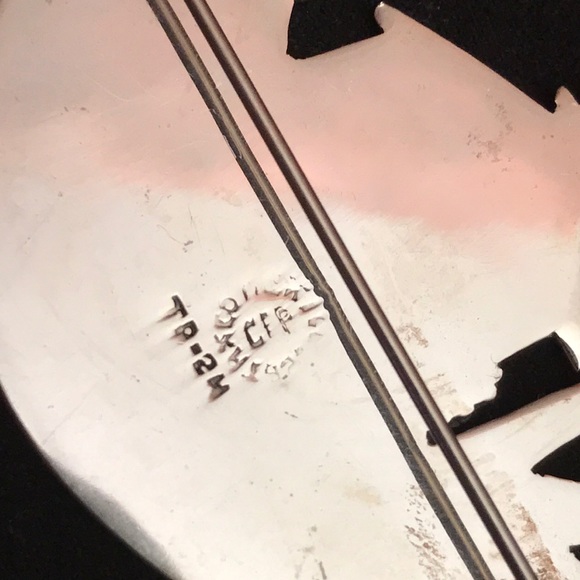 Artisan Sterling Silver Noah’s Ark Pin Brooch - Picture 6 of 8